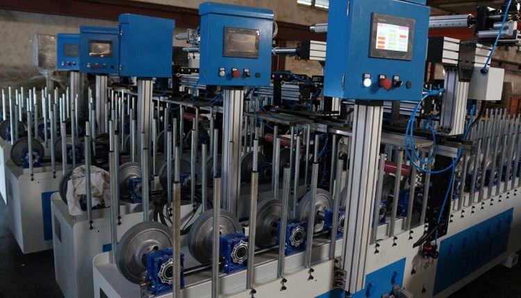 PUR profile wrapping machine