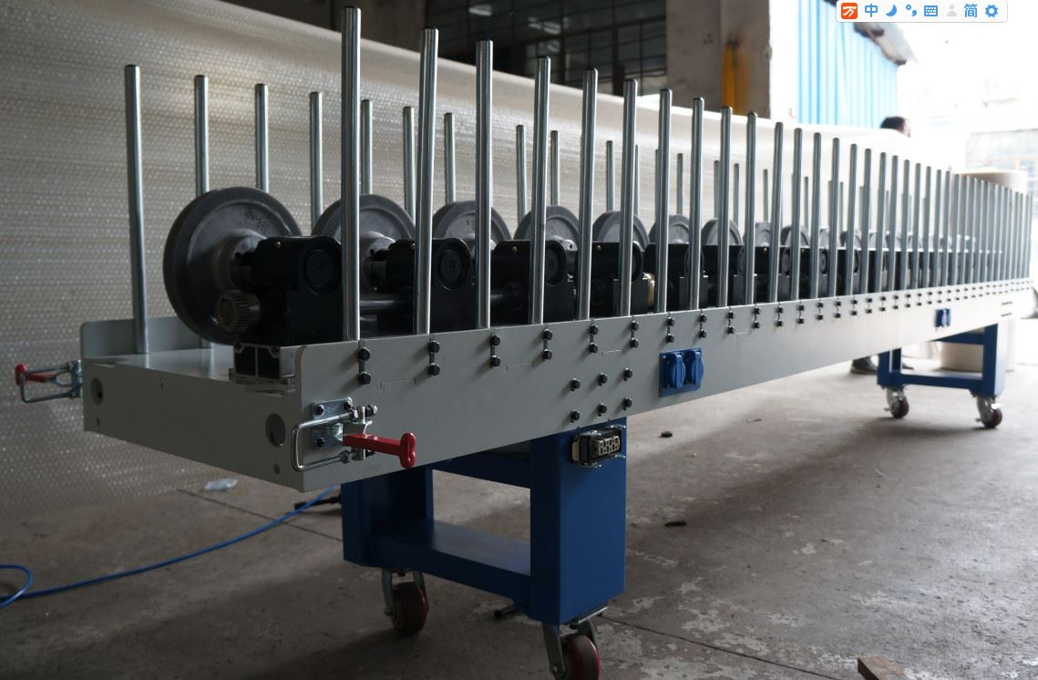 Wrapping Machine for Vertical Profiles