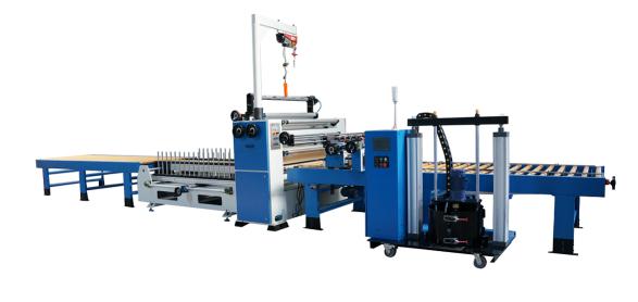 PVC Laminating Line Cabinet Making Machine 