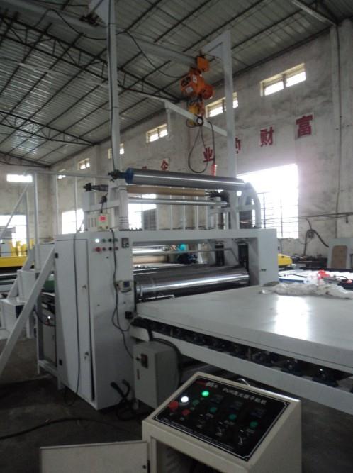 Automatic PUR laminating woodworking machine